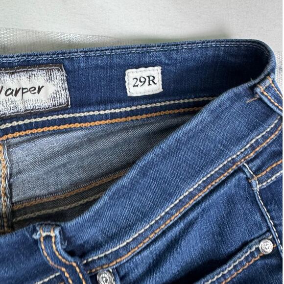 BKE Harper Bootcut Blue Denim Jeans Size 29R x 31 1/2 - Picture 4 of 8